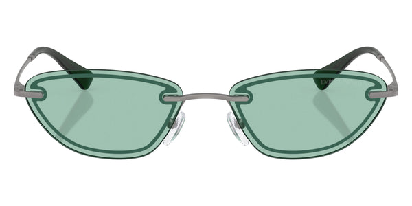 Shiny Gunmetal / Green / 57-16-140