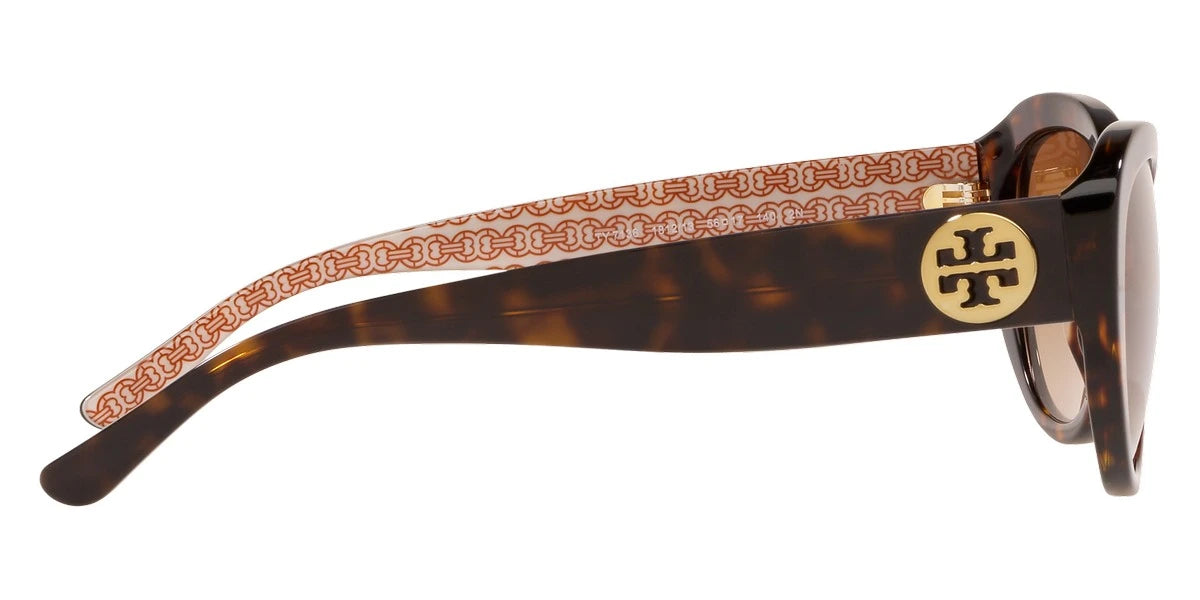 Tory Burch TY7136 181213 56 - Dark Tortoise / Dark Brown Gradient