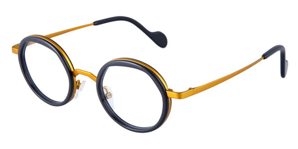 Solid Pewter Gray/Bright Yellow / 44-22