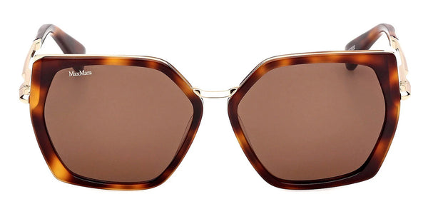 Shiny Pale Gold/Dark Havana / Brown / 56-14-140