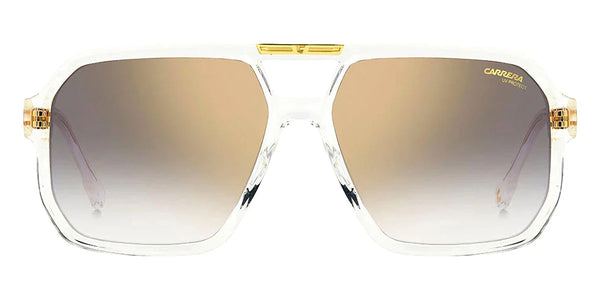 Crystal / Gray Shaded Gold Mirrored / 60-15-145