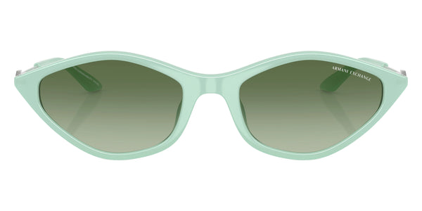 Opalescent Green/Shiny Silver / Green Gradient / 55-19-140