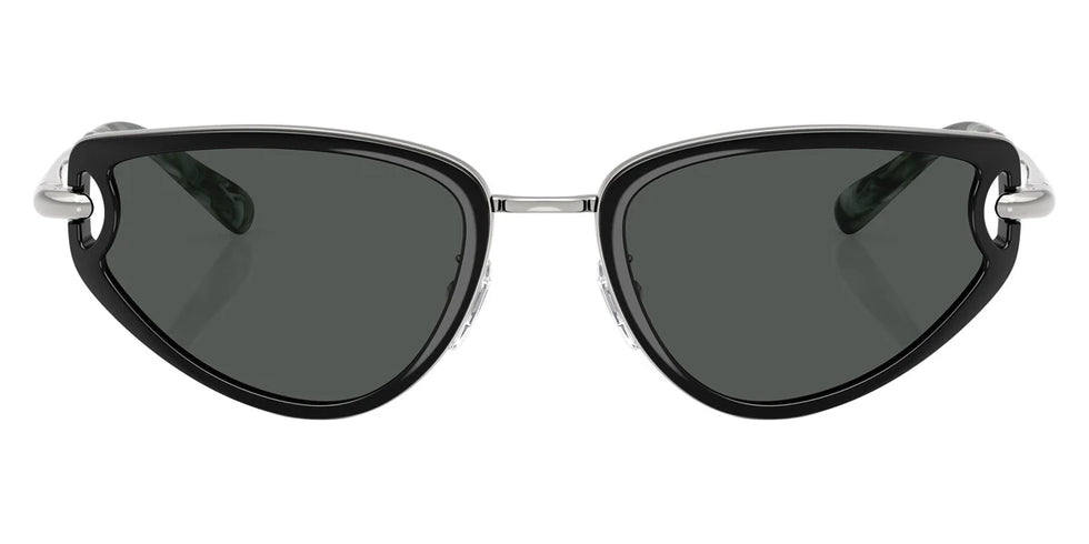 Tory Burch TY6115 327487 53 - Black/Silver / Dark Gray