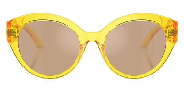 Transparent Yellow / Light Orange Mirrored Silver / 47-17-130