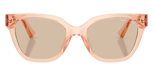 Transparent Peach / Light Brown / 53-19-140