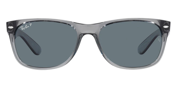 Transparent Gray / Dark Blue Polarized / 55-18-140