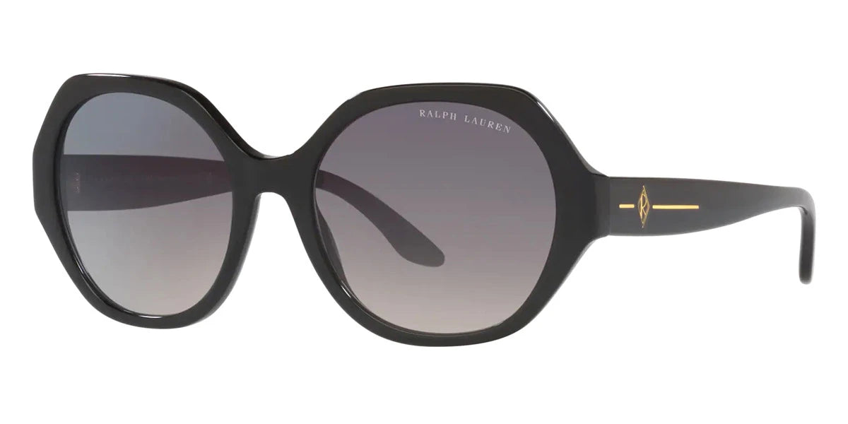 RALPH LAUREN RL8208 5001V6 55 - Shiny Black / Gradient Blue Mirrored Silver Int