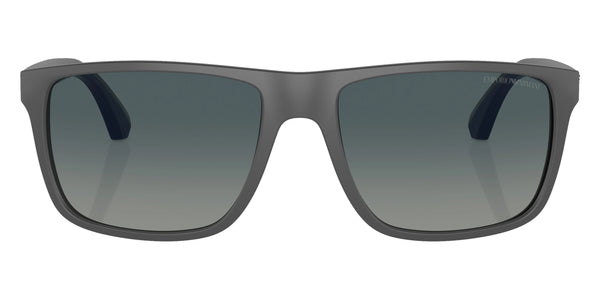 Matte Gray/Blue / Gradient Blue Polarized / 56-17-140