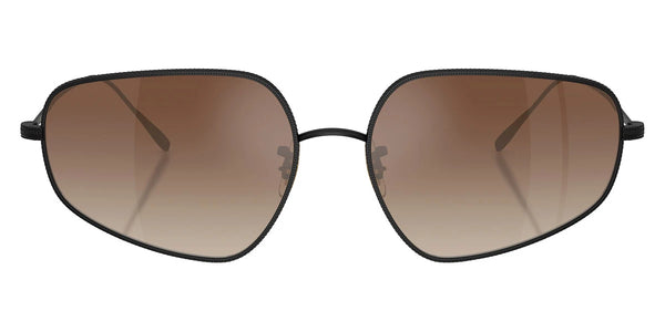 Matte Black / Dark Brown Gradient Mirrored / 57-16-145