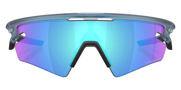 Matte Transparent Stonewash / Prizm Sapphire Polarized Mirrored / 136-0-130