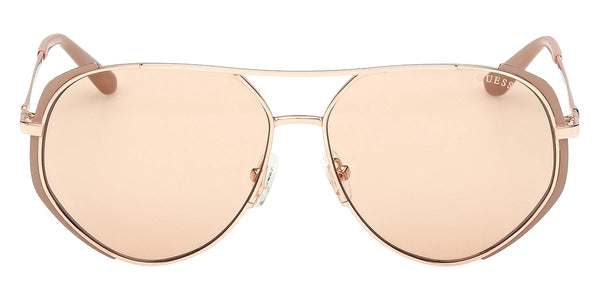 Matte Beige/Shiny Rose Gold / Brown / 59-13-140