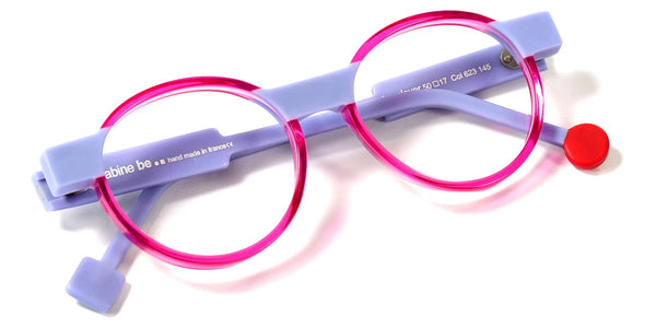 Shiny Translucent Fuchsia/Matte Lavender / 50-17-145