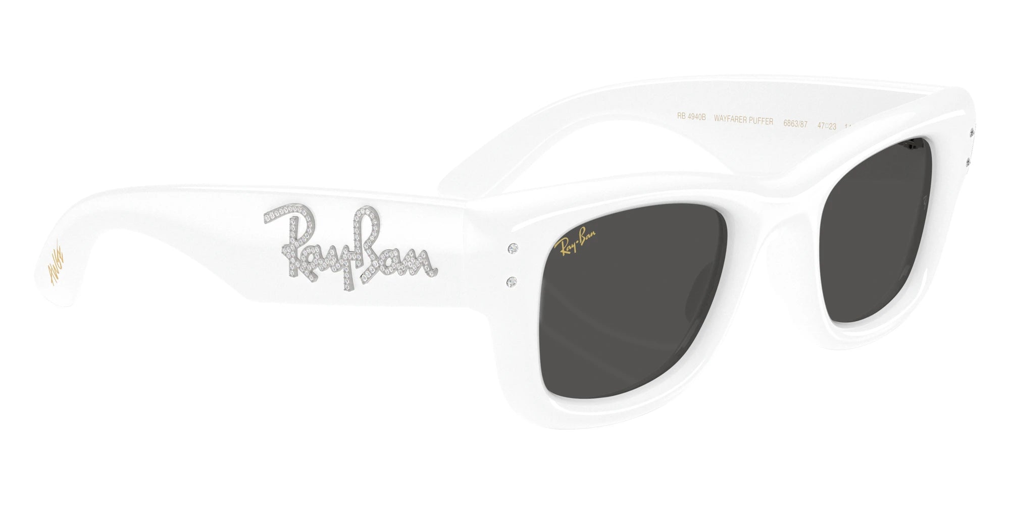 Ray-Ban - RB4940B Wayfarer Puffer Crystal Edition