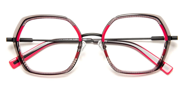 Stripe Pink/Black / 52-19-143