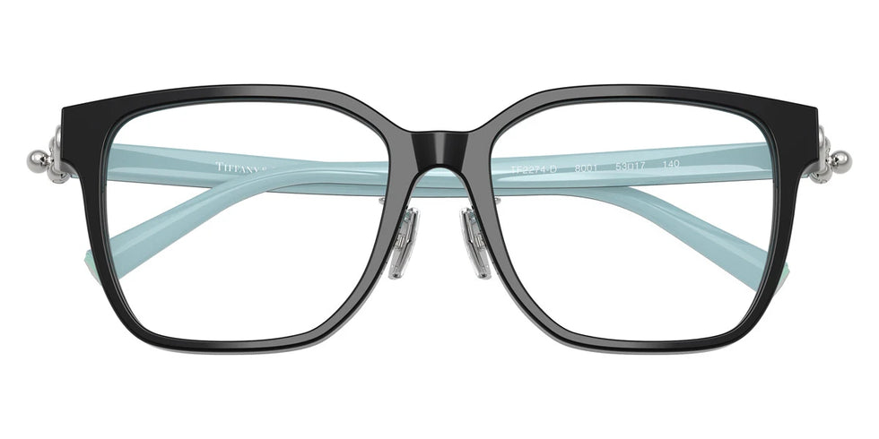 TIFFANY TF2274D 8001 53 - Black on TIFFANY Blue
