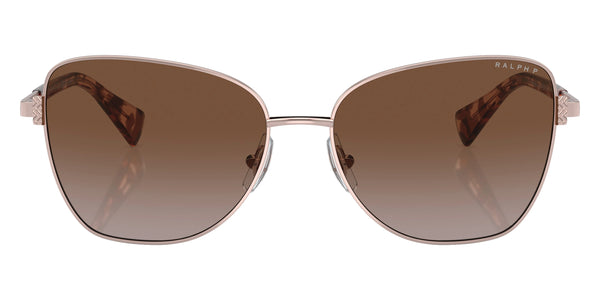 Shiny Rose Gold / Polarized Gradient Brown / 58-16-145