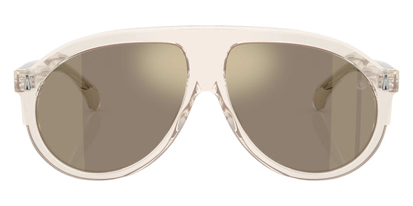 Transparent Butter / Light Brown Mirrored Gold / 59-13-145