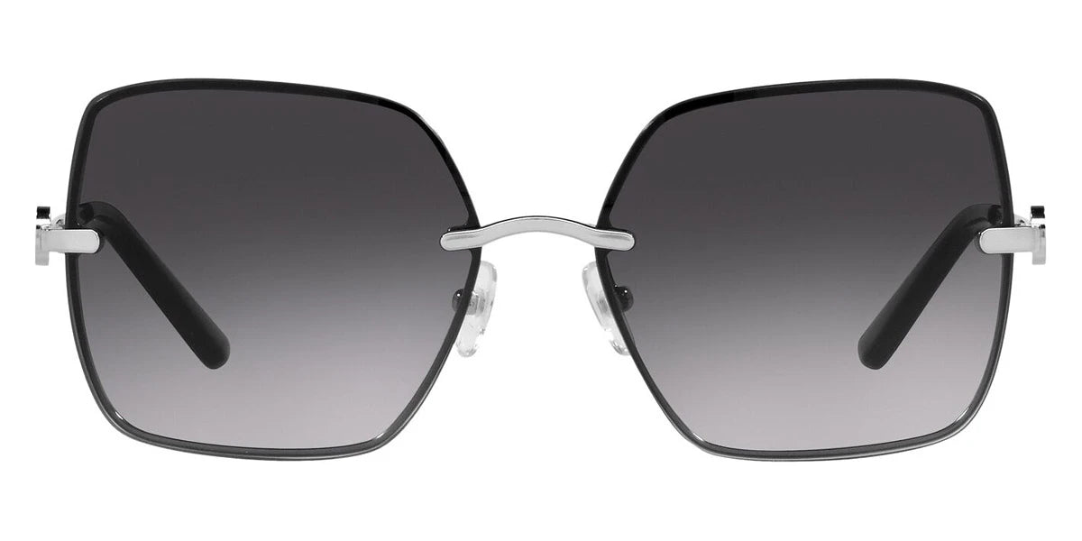 Tory Burch TY6080 31618G 58 - Silver / Light Gray Gradient