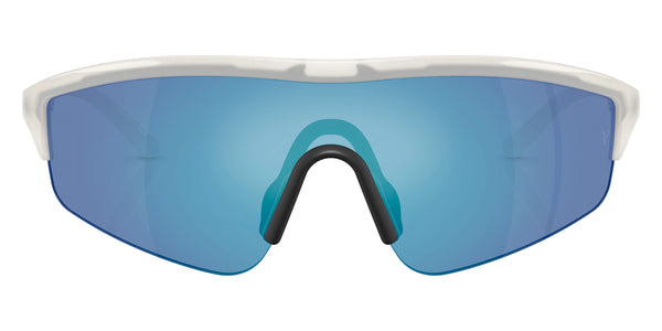 Warm White/Crystal/Ecru/Silver / Marine Silver Flash Mirrored / 136-0-125