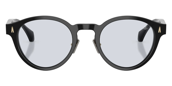 Shiny Black / Solid Light Azure / 49-22-140