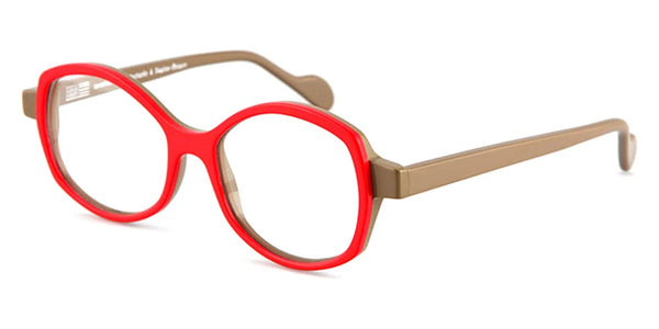 Coral Red and Mastic/Mastic / 49-18