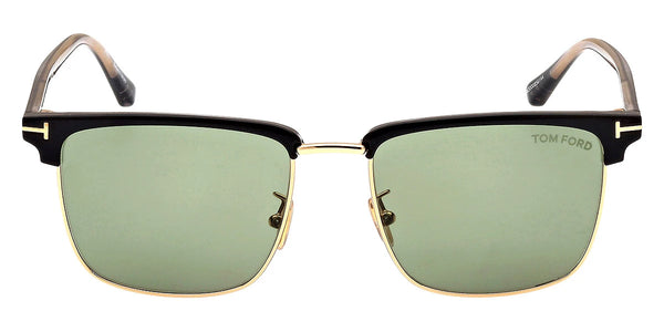 Shiny Yellow Gold/T Logo / Green Barberini / 55-18-145