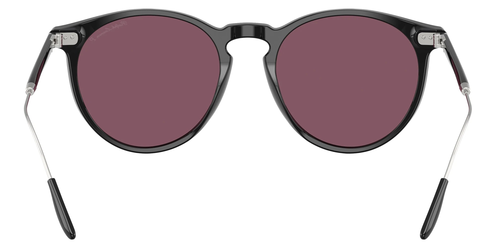 RALPH LAUREN RL8181P 50011A 53 - Shiny Black / Solid Purple Polarized