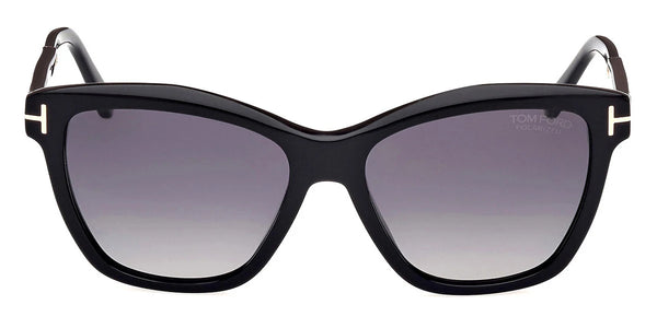 Shiny Black / Smoke Polarized / 54-16-140