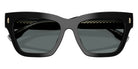 Tory Burch TY7208U 170987 54 - Black / Dark Gray Polarized