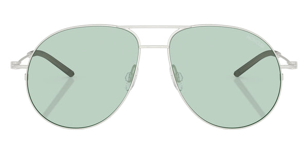 Matte Silver / Photochromic Green to Dark Green / 58-14-140