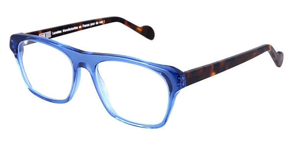 Transparent Blue/Tortoiseshell / 54-18