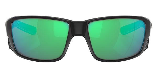 Matte Black / Green Mirrored Polarized / 60-16-123