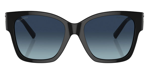 Black / Azure Gradient Dark Blue Polarized / 54-18-135