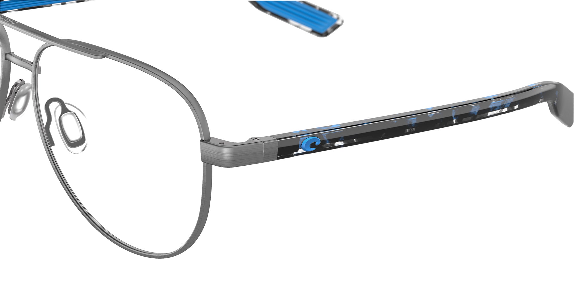 COSTA 6A4002V Peli RX 400201 57 - Matte Brushed Gunmetal #id:6a4002v400201_s:100120