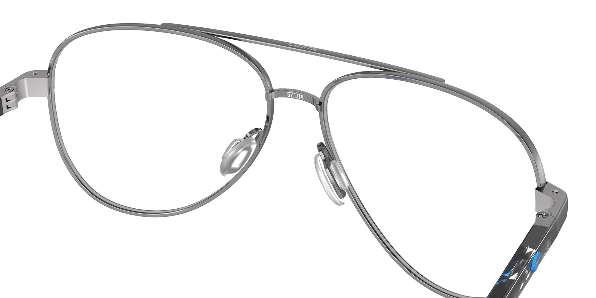 COSTA 6A4002V Peli RX 400201 57 - Matte Brushed Gunmetal #id:6a4002v400201_s:100125