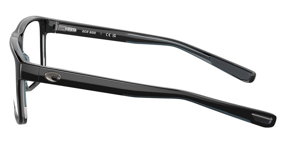 COSTA 6A8019 Ocean Ridge 600 801901 54 - Black/Smoke/Teal Crystal #id:6a8019801901_s:100110