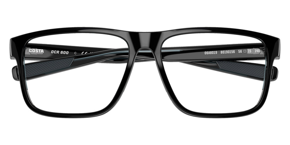 COSTA 6A8019 Ocean Ridge 600 801901 54 - Black/Smoke/Teal Crystal #id:6a8019801901_s:100120