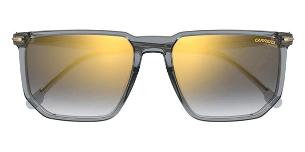 Gray / Gray Shaded Gold Mirrored / 58-18-145