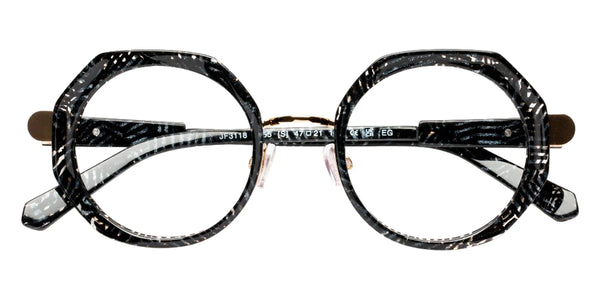 Black Glitter/Shiny Gold / 47-21-140