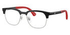 Ray-Ban RY1641 3928 46 - Black on Silver on Rubber Red