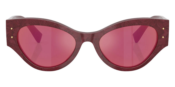 Bordeaux Lace / Dark Violet Mirrored Red / 53-19-140