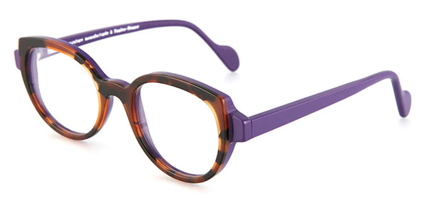 Brown and Purple Tortoiseshell/Purple / 46-20