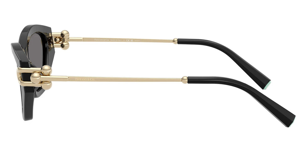 TIFFANY TF4231U 800181 53 - Black/Pale Gold / Dark Gray Polarized