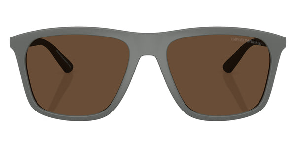 Matte Gray/Aluminium / Dark Brown / 57-18-145