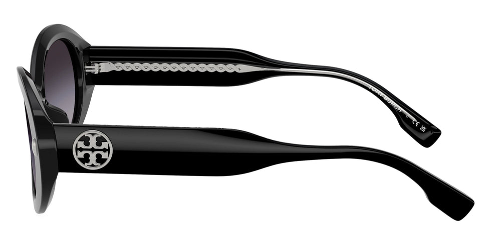 Tory Burch TY7214U 17098G 53 - Black/Black Crystal / Gray Gradient