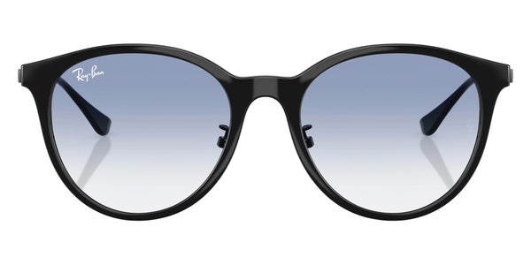 Black / Clear Gradient Light Blue / 55-19-145