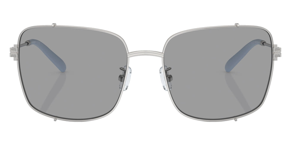 Tory Burch TY6104 316172 56 - Silver / Light Blue Mirrored