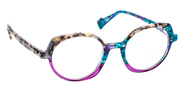 Tortoiseshell/Mesh Blue/Purple / 50-20-145