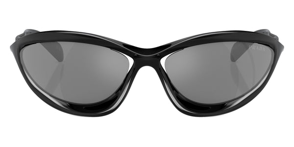 Black / Gray Mirrored Silver / 63-17-130