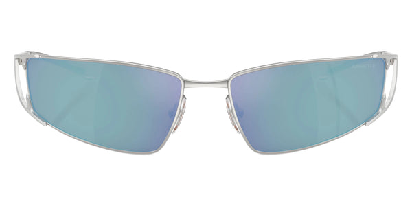 Silver / Light Gray Mirrored Blue / 64-16-120